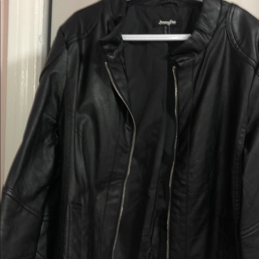 Leather jacket